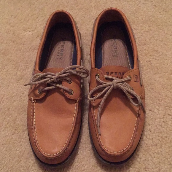 Sperry Top-Siders leather like new - Picture 2 of 5